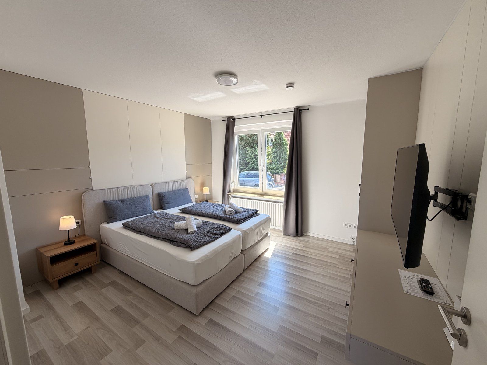 Helles Schlafzimmer